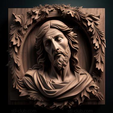 3D model st jesus (STL)